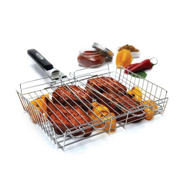 Grill Basket - Adjustable - SS - Image 2