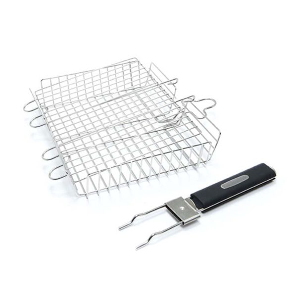 Grill Basket - Adjustable - SS