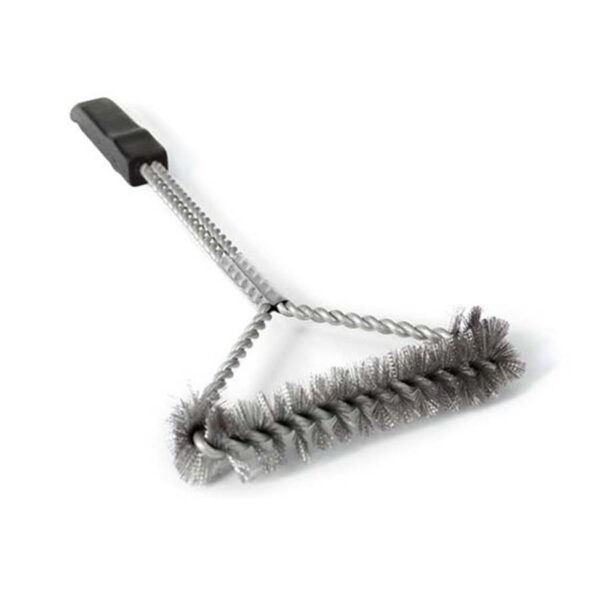 Grill Brush - Tri-Head - Twisted - SS