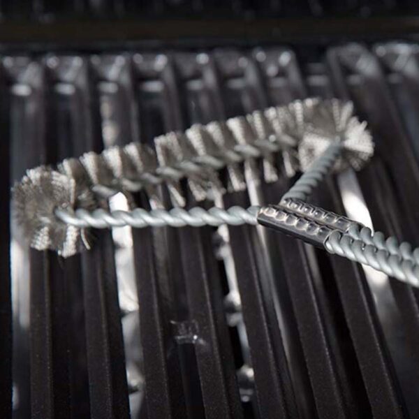 Grill Brush - Tri-Head - Twisted - SS - Image 3